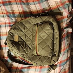 Tommy Hilfiger green backpack